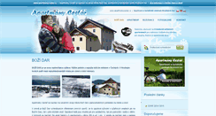 Desktop Screenshot of apartmanycestar.cz